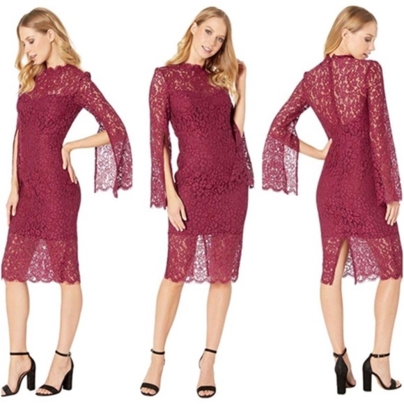 NWT Bardot Sienna Midi Dress size 10/L - Picture 1 of 7